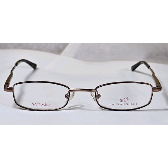 laura ashley Girls Eyeglass Frames Cutie Pie 44-19 120 Root Beer Demo New - Picture 1 of 15